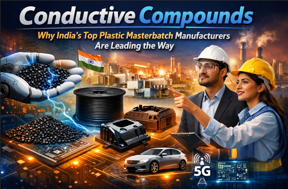 Conductive Compounds and Why India’s Top Plastic Masterbatch Manufacturers Are Leading the Way