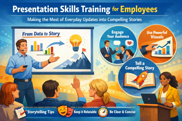 Presentation Skills Training for Employees: Making the Most of Everyday Updates into Compelling Stories