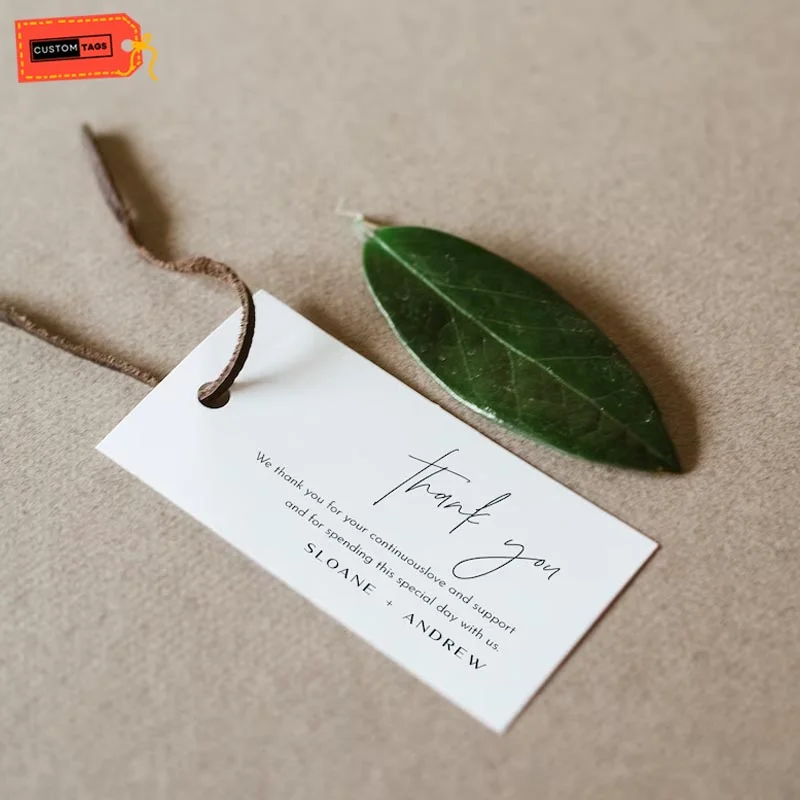 Rectangle Tags for Modern Branding and Packaging
