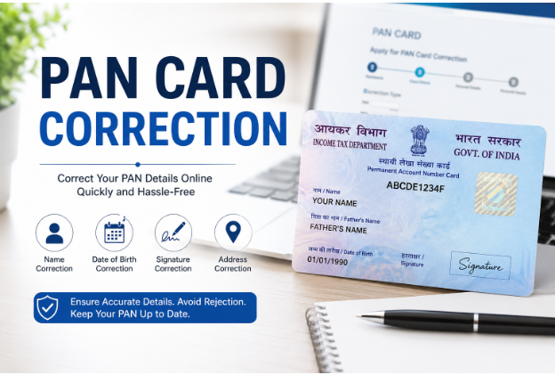 How to correct errors on your PAN card quickly online