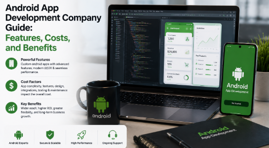 Android App Development Company Guide: Features, Costs, and Benefits